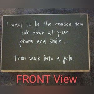 (Romantic Comedy) Wooden Wall Decor